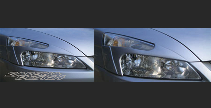 Custom Honda Accord Eyelids  Sedan (2003 - 2007) - $89.00 (Manufacturer Sarona, Part #HD-004-EL)